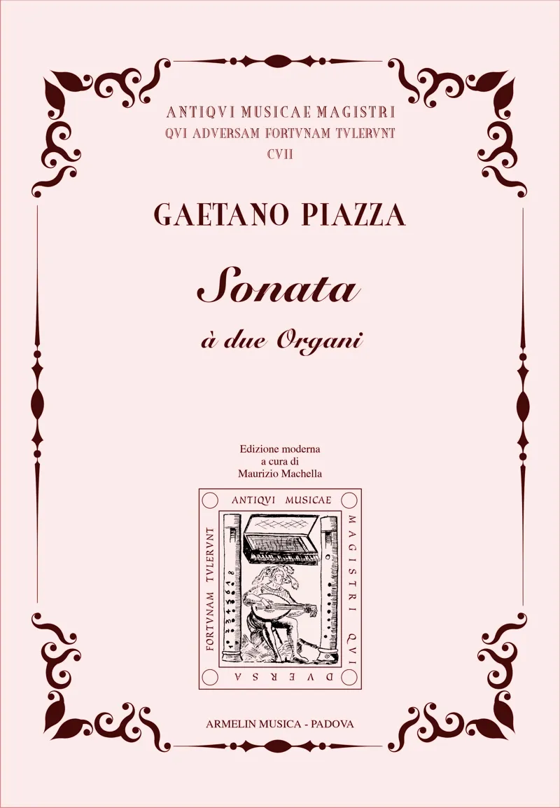 Armelin Musica Sonata a due Organi noty pro dvoje varhany