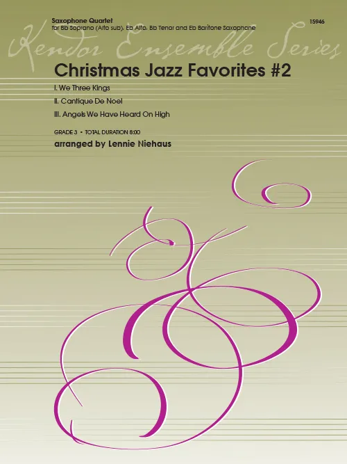 Kendor Music Christmas Jazz Favorites #2 noty pro saxofony