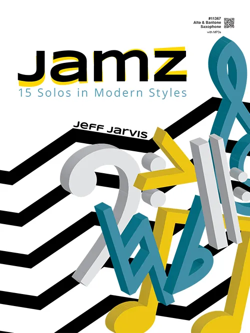 Kendor Music Jamz noty pro alt a baryton saxofon s MP3