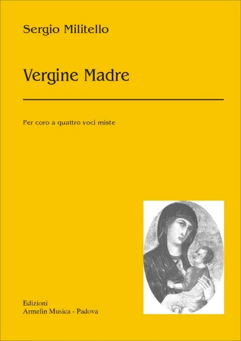 Armelin Musica Vergine Madre noty ověřené vydání