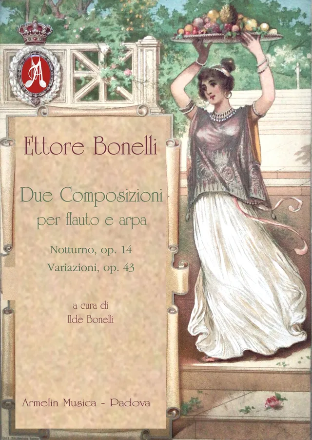 Armelin Musica Due composizioni noty pro flétnu a harfu