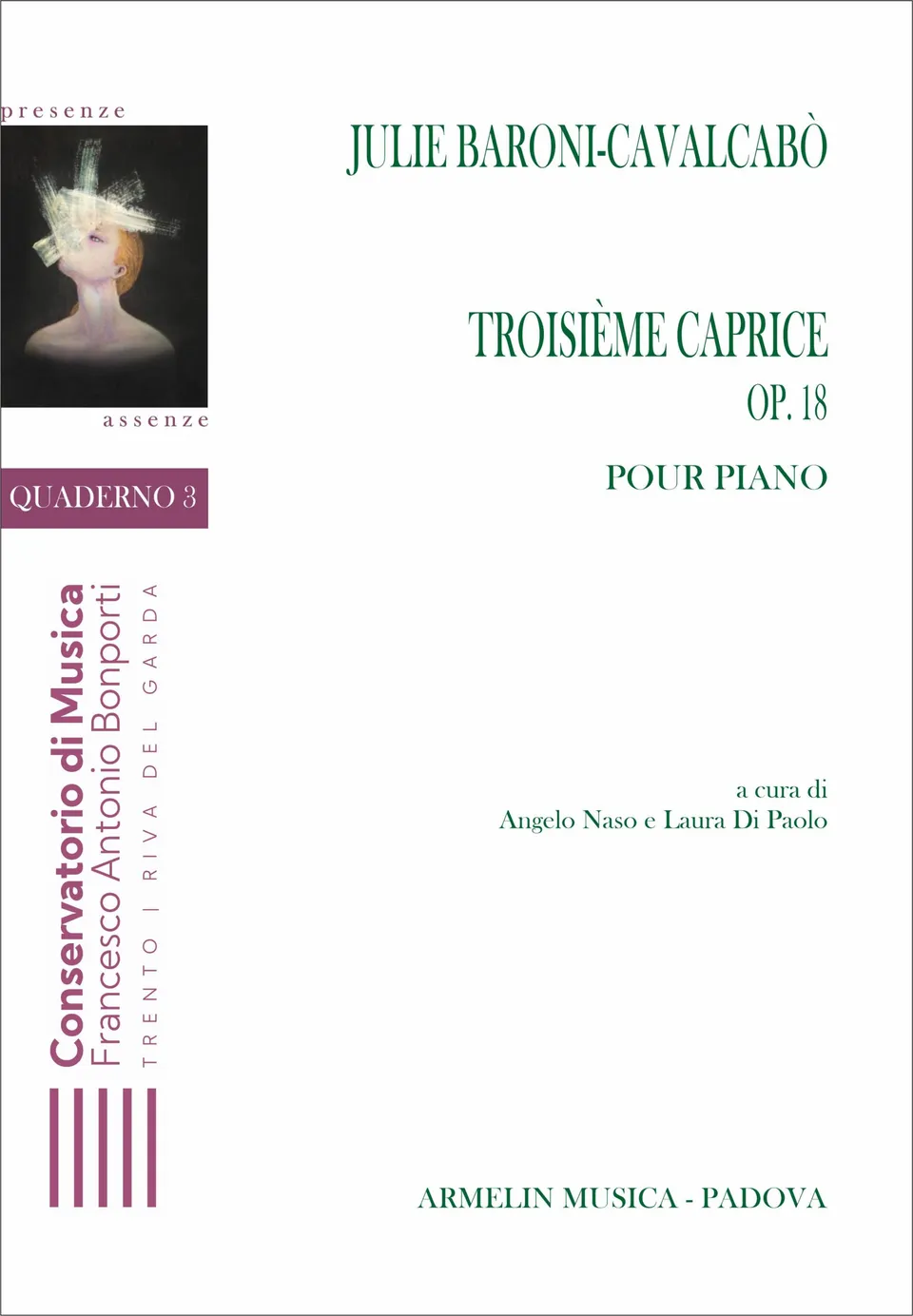 Armelin Musica Troisième caprice op. 18 noty ověřené vydání