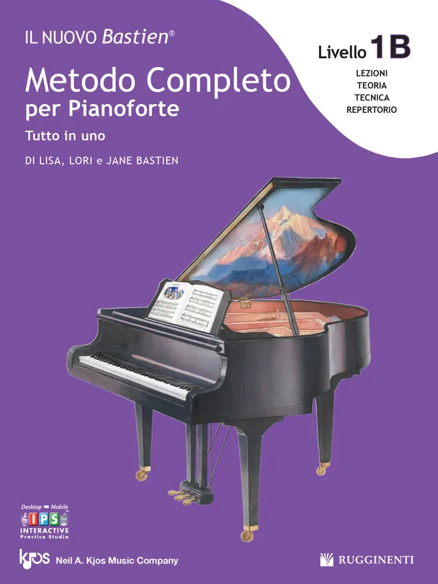 Volonte & Co Nuovo Bastien Tutto in uno Livello 1B klavírní škola