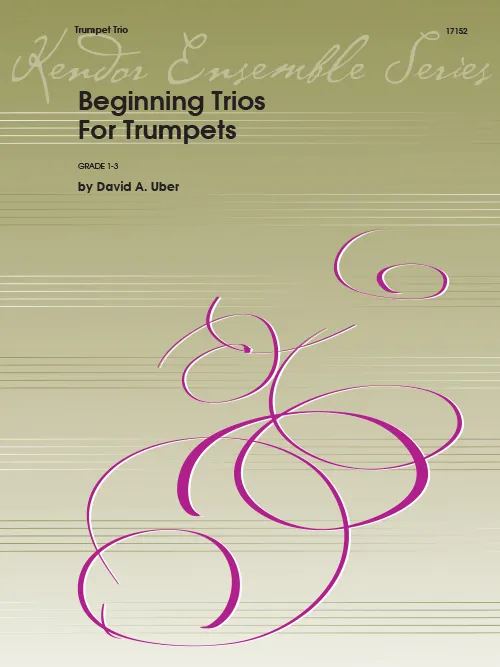 Kendor Music Beginning Trios Trumpets noty 10 trií