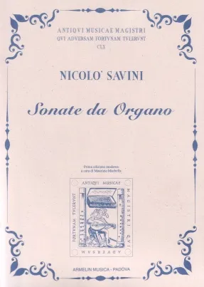 Armelin Musica Sonate da organo noty pro varhany