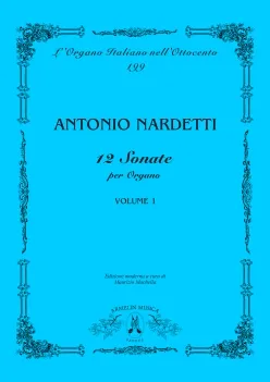 Armelin Musica 12 Sonate per Organo vol. 1 noty varhany