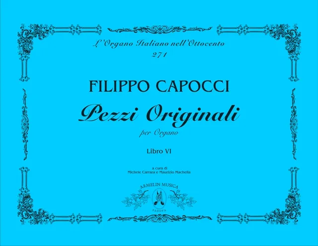 Armelin Musica Pezzi originali per organo vol. 6 noty varhany