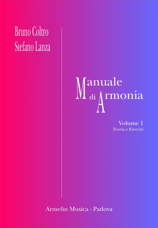 Armelin Musica Manuale di Armonia Voll. 1 e 2 noty učebnice